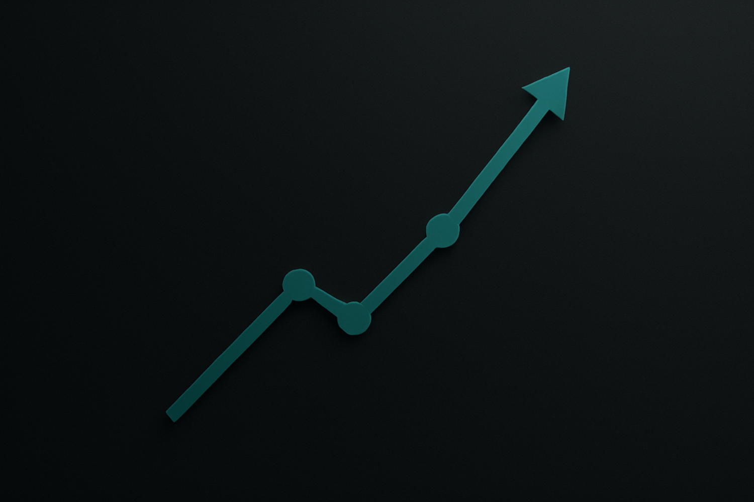 Minimalist Upward Chart
